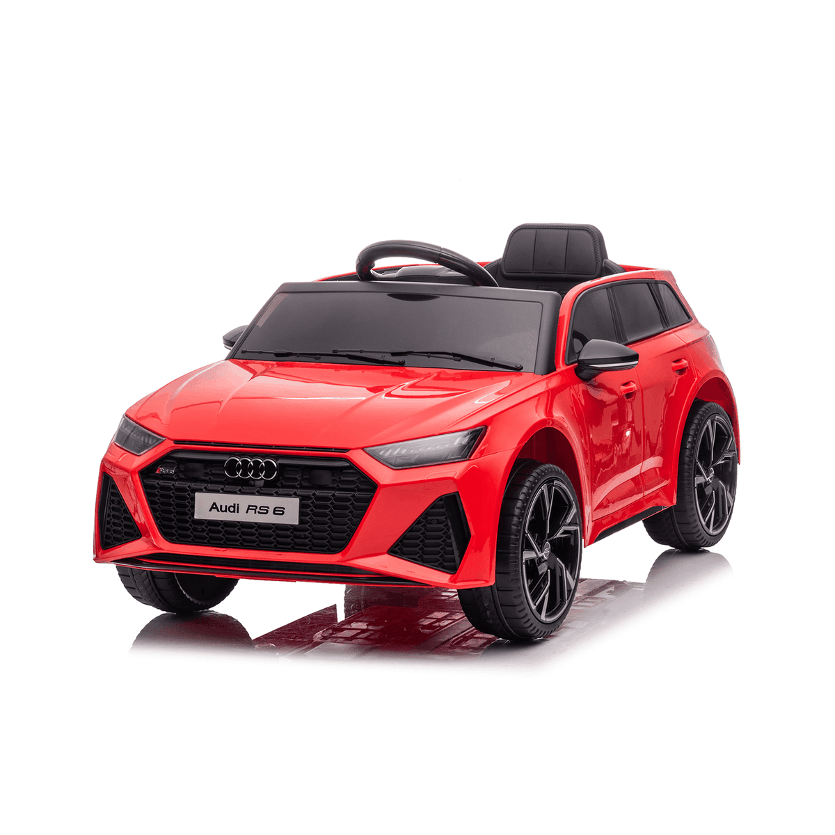 Vaikiškas elektromobilis Audi RS6 HATIS, raudonas Vaikiškas elektromobilis Audi RS6 HATIS, raudonas
