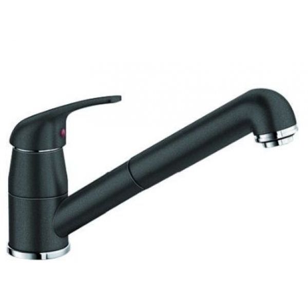 Plautuvės maišytuvas BLANCO DARAS-S Antracitas HD