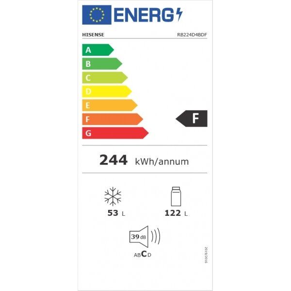 Šaldytuvas Hisense RB224D4BDF