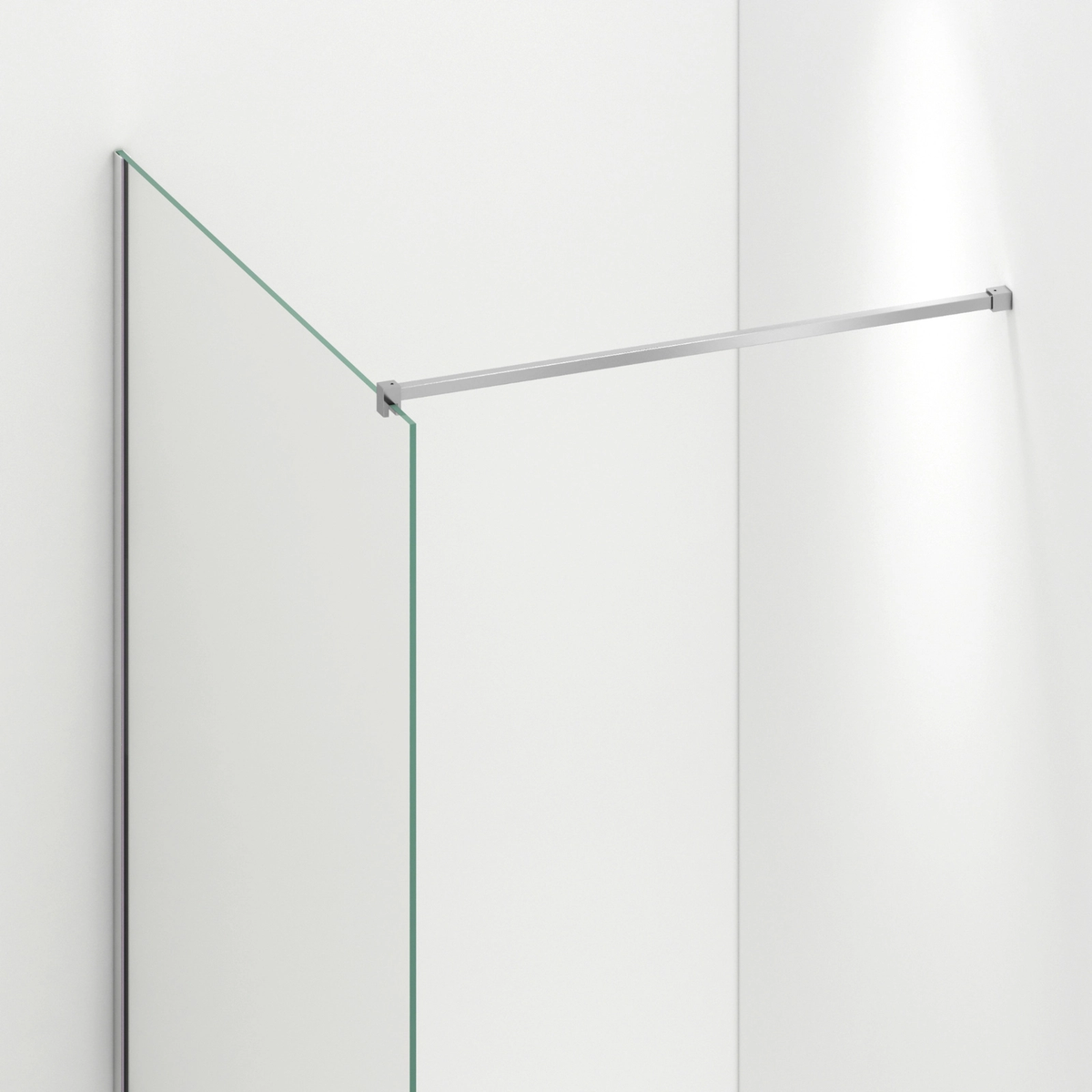 Dušo sienelė Balneo Walk-in Beira 90 cm chromo spalvos profilis, K0101020110-5