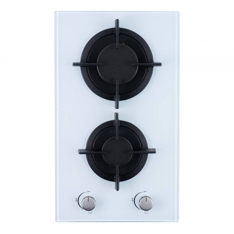 Dujinė 30 cm pločio baltos spalvos kaitlentė Schlosser PGH32GCWFFD