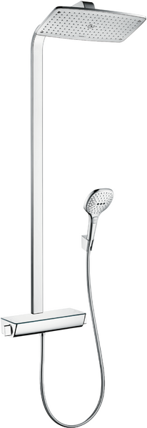 Dušo sistema HANSGROHE Raindance E 360 1jet su termostatu, chromo, 27112000