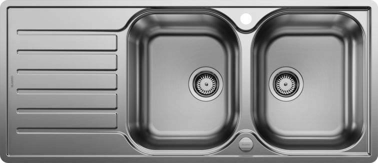 Plieninė plautuvė BLANCO LANTOS 8 S-IF Compact Brushed M.AF