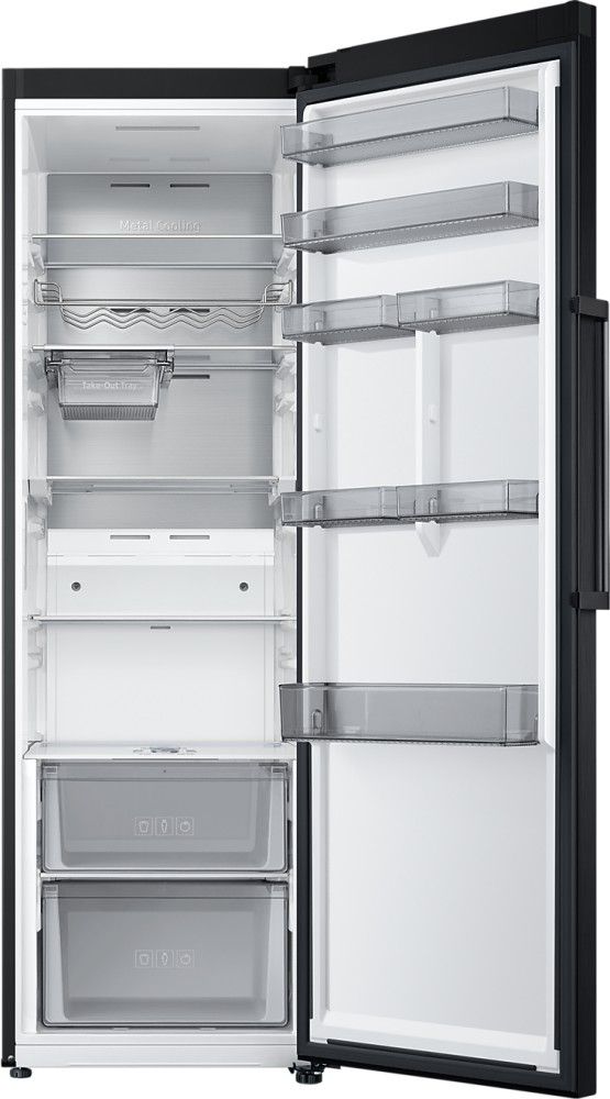 Šaldytuvas be kameros Samsung RR39C7EC5B1, juoda spalva Šaldytuvas be kameros Samsung RR39C7EC5B1, juoda spalva