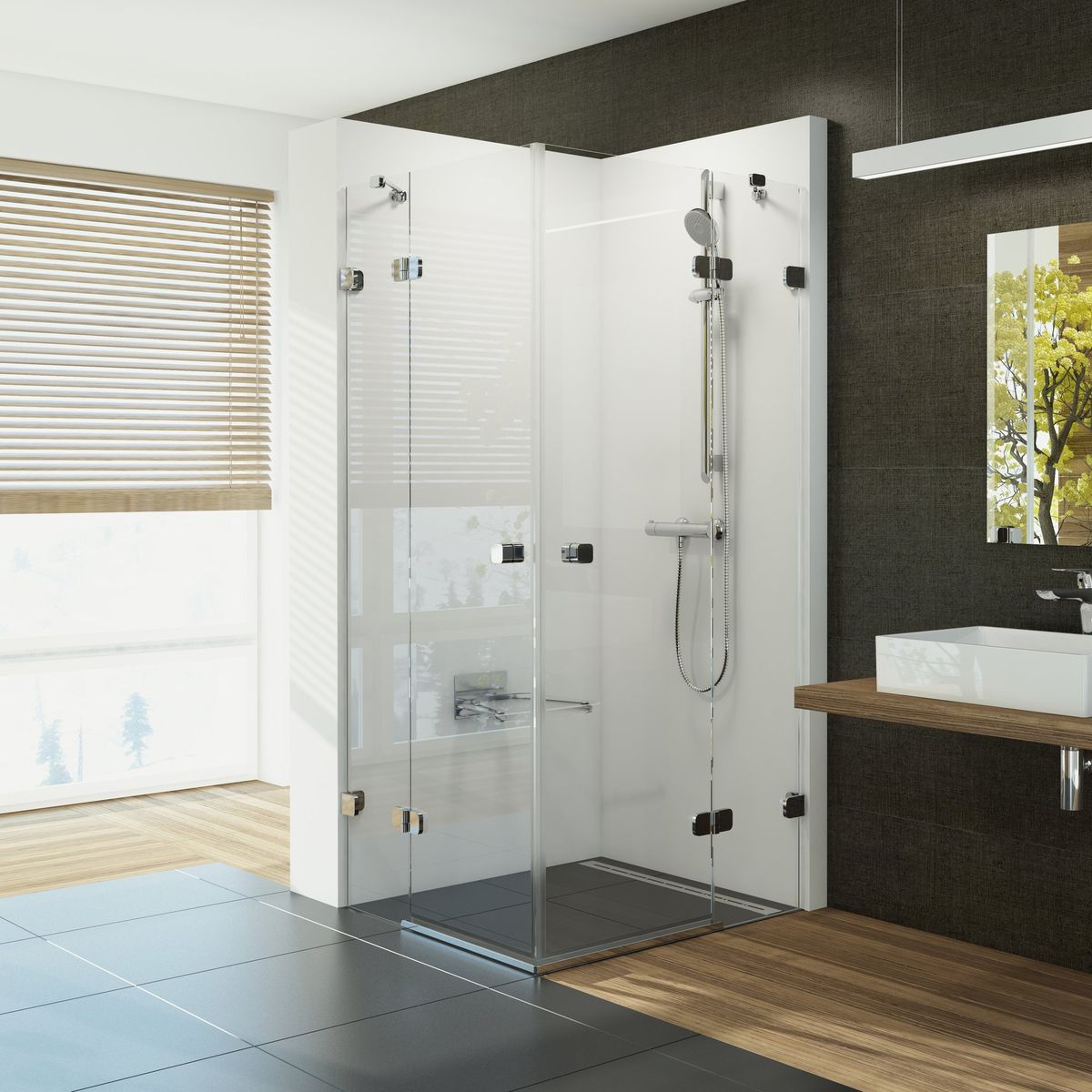 Montavimo rinkinys B SET BSRV4, BSKK4-100 chromas D01000A074