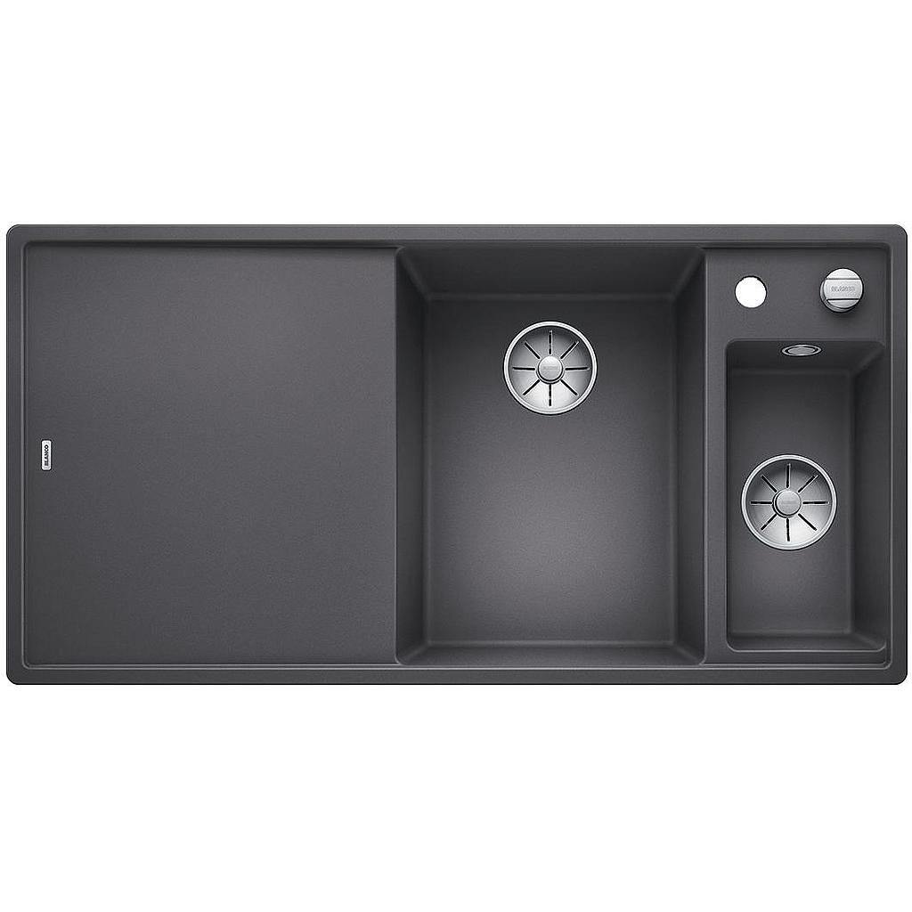 Silgranitinė plautuvė BLANCO AXIA III 6 S RE SILG PDUR Pilka Z.GL InFino M.AF