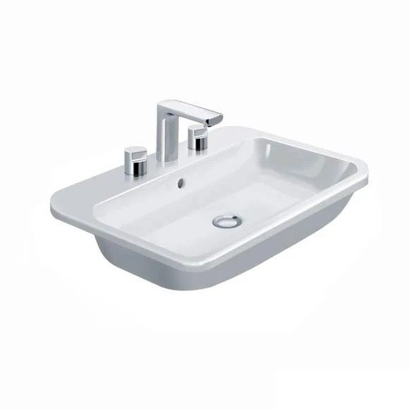 Praustuvas Duravit Happy D.2 60x46 cm, baltas 0483600030