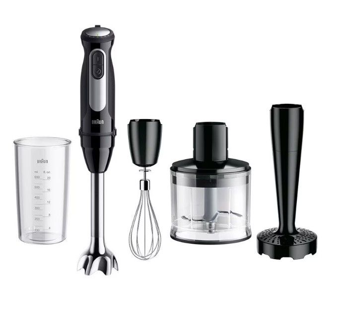 Rankinis trintuvas Braun MultiQuick 5 Pro MQ55307M, juodas