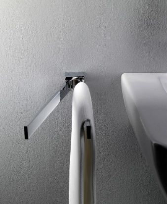 Rankšluosčių laikiklis Emco LOFT 31 cm, sukiojamas, chromas
