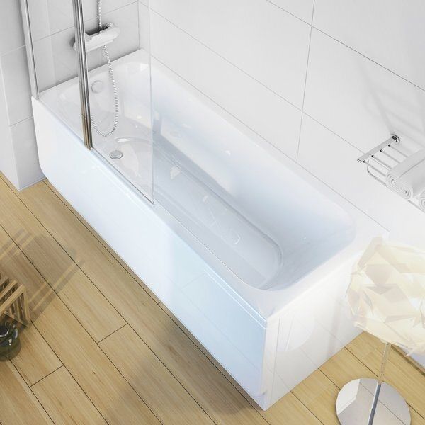 Stačiakampė akrilo vonia Ravak Chrome 170x75 cm, balta, C741000000
