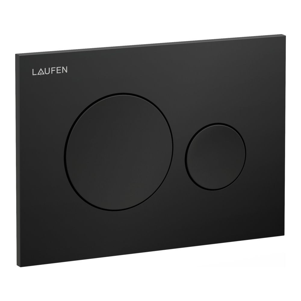 Vandens nuleidimo mygtukas Laufen Ineo Moon H9001147160001, juodas matinis