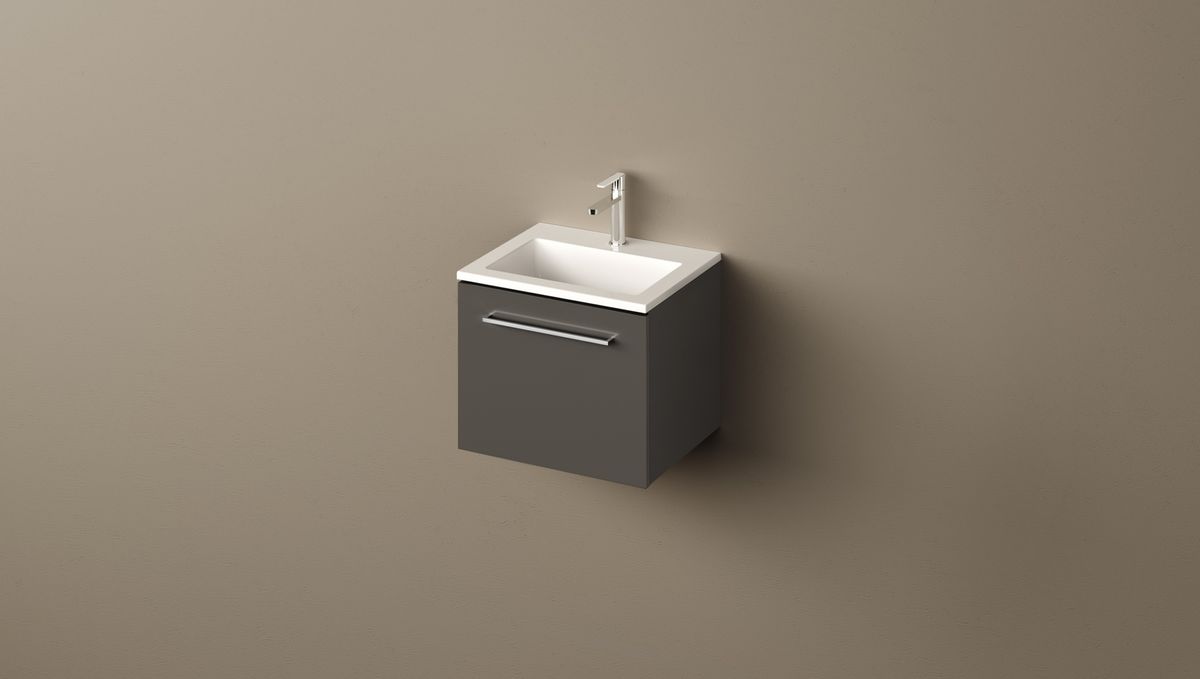 Akmens masės praustuvas PAA Loto Mini 50x40 cm, baltas IMLOT500/00