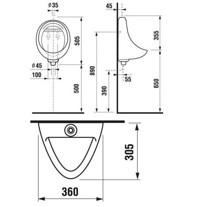 Pisuaras Jika Korint, H8441000004401