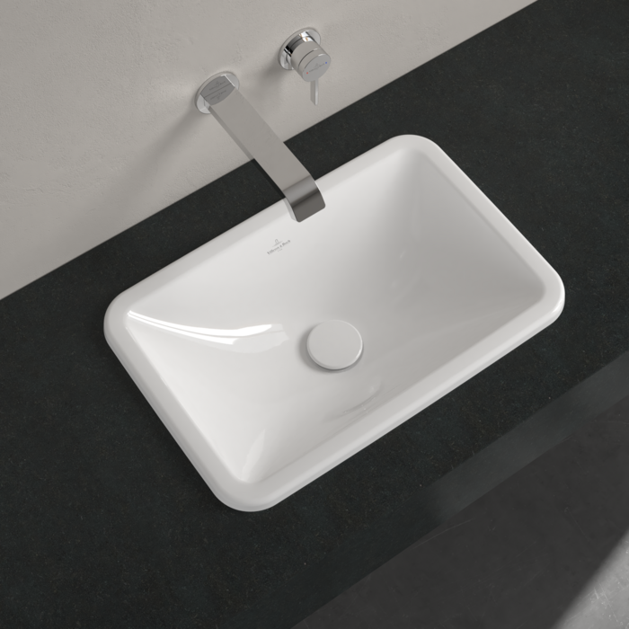 Keraminis praustuvas Villeroy & Boch Loop & Friends 51x34 cm, baltas 4A6401R1