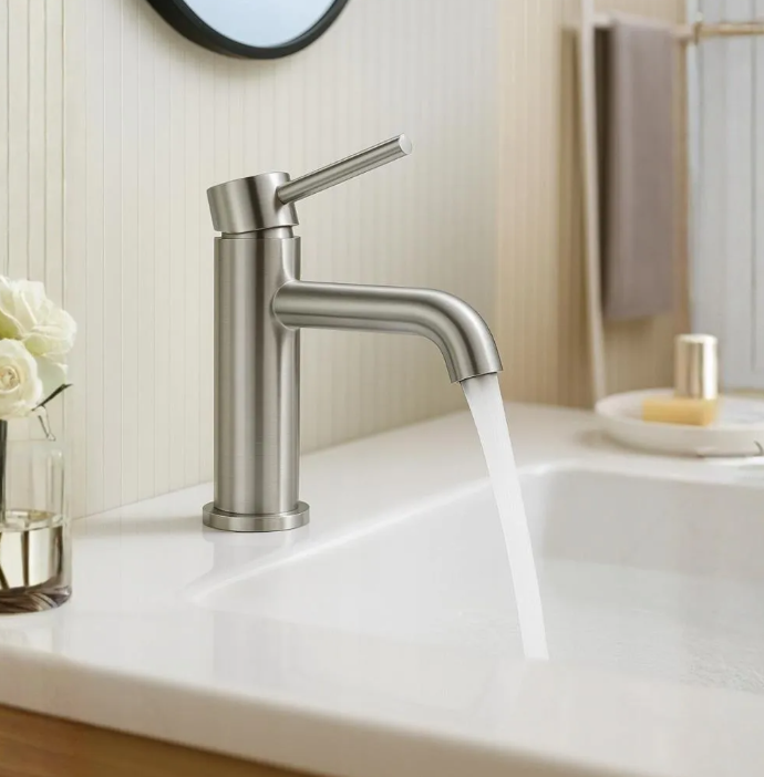 Maišytuvas praustuvui Balneo CASCADE - 1, nerūdijantis plienas, H0101020101