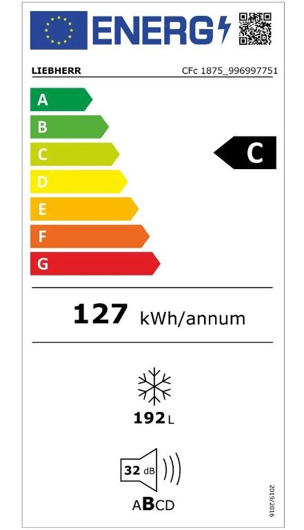 Šaldymo dėžė Liebherr CFc 1875 Plus Šaldymo dėžė Liebherr CFc 1875 Plus