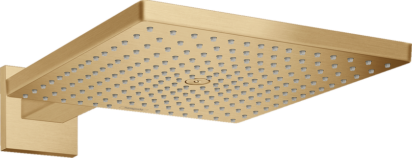 Stacionari dušo galva iš sienos HANSGROHE Raindance E 300 1jet, Brushed Bronze, 26238140