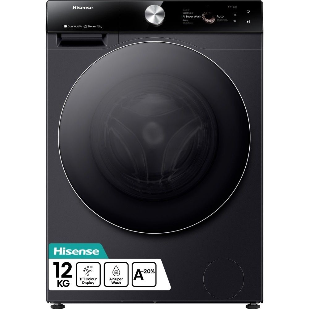 Skalbimo mašina Hisense WF7S1247BB Skalbimo mašina Hisense WF7S1247BB