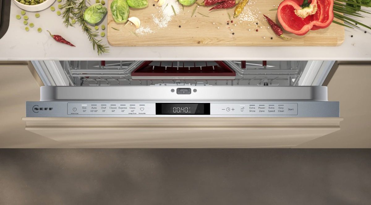 Įmontuojama indaplovė Neff N 70, S257ZCX18E, 60 cm XXL