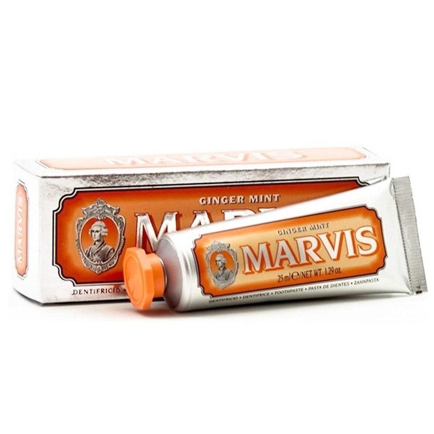 Dantų pasta Marvis Ginger Mint Imbiero ir mėtų skonio 25 ml