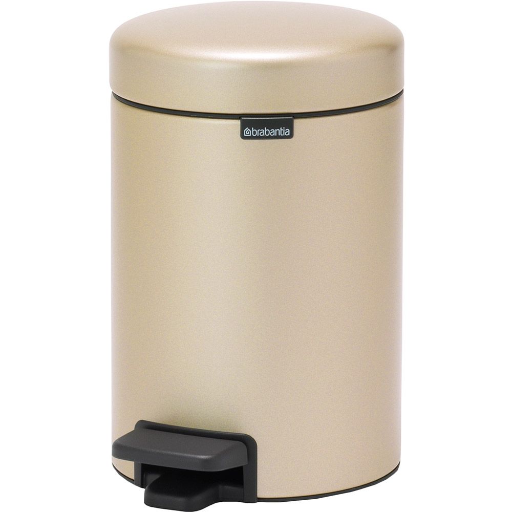 Šiukšlių dėžė Brabantia NEWICON 3 L, metallic gold, 304408