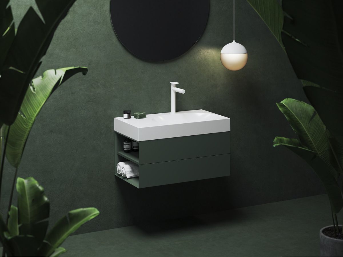 Spintelė po praustuvu Ravak SD Lite 80 K Grey Green X000001876