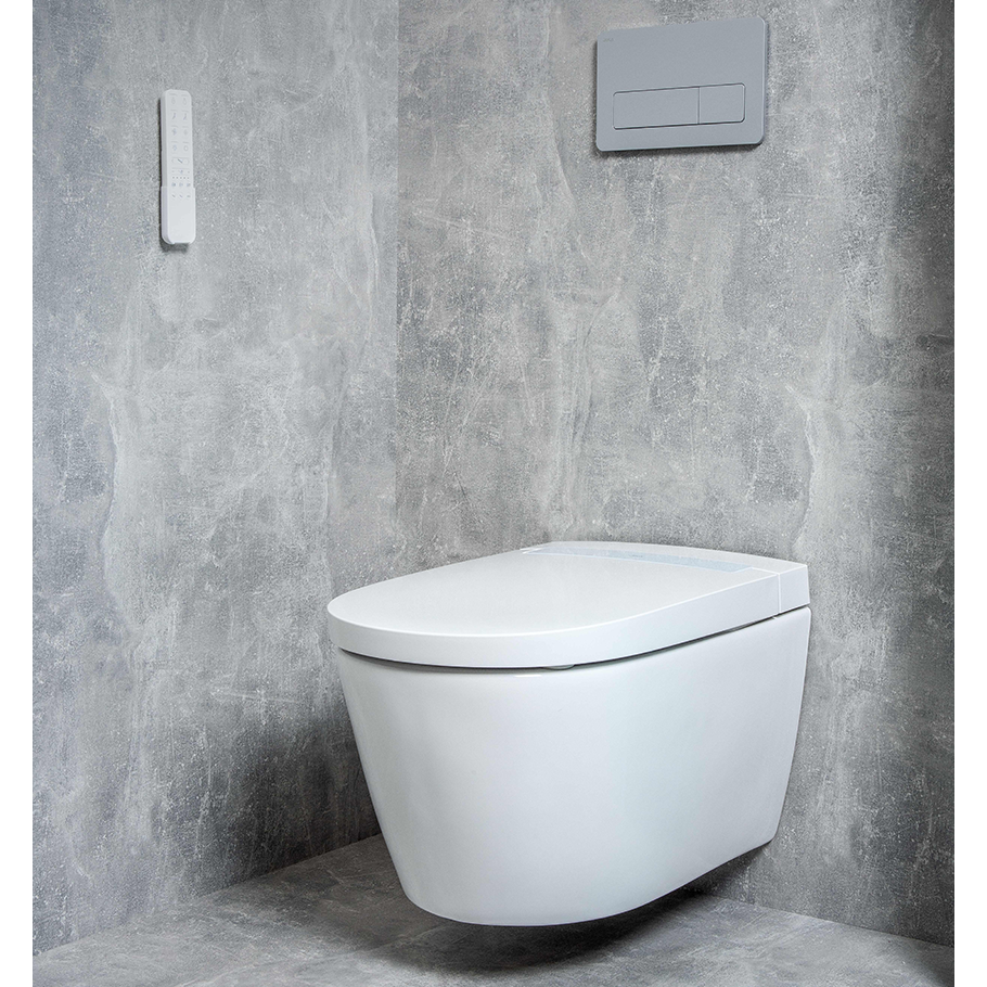 Pakabinamas klozetas JIKA Clean MILA rimless su bidė funkcija, baltas H8215230000001 Pakabinamas klozetas JIKA Clean MILA rimless su bidė funkcija, baltas H8215230000001