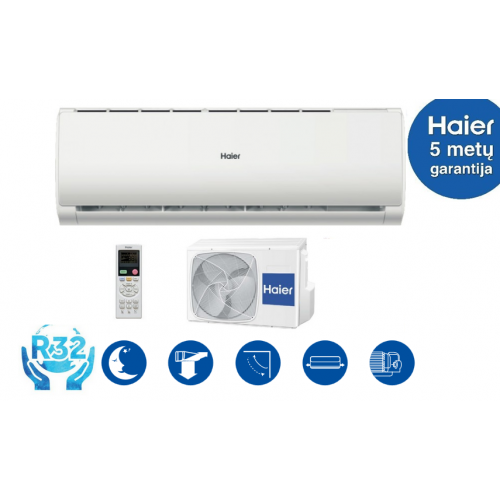 Oro kondicionierius / šilumos siurblys oras-oras Haier TAYGA plius 5,0 / 5,2 kW