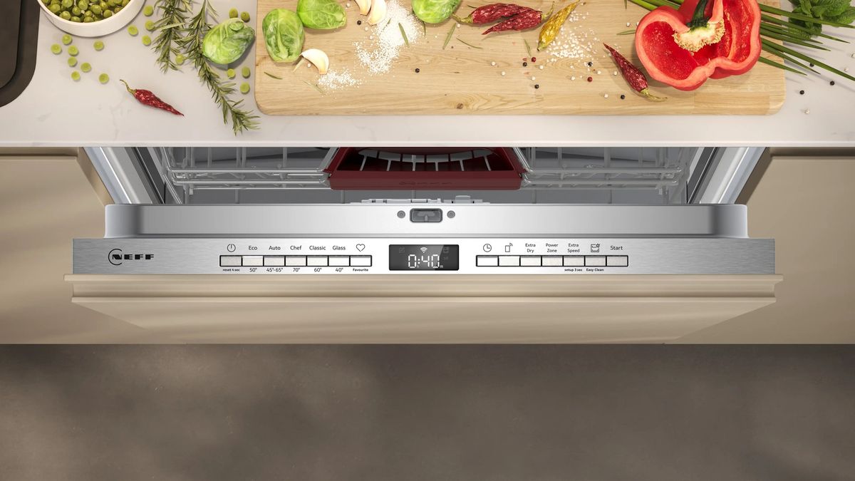 Įmontuojama indaplovė Neff N 50, S155EVX04E, 60 cm