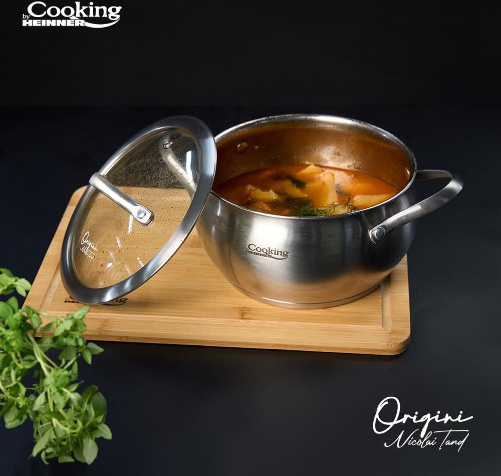 Puodas nerūdijančio plieno su teflono danga 3.3L 20x11cm HR-RW-T033 HEINNER Puodas nerūdijančio plieno su teflono danga 3.3L 20x11cm HR-RW-T033 HEINNER
