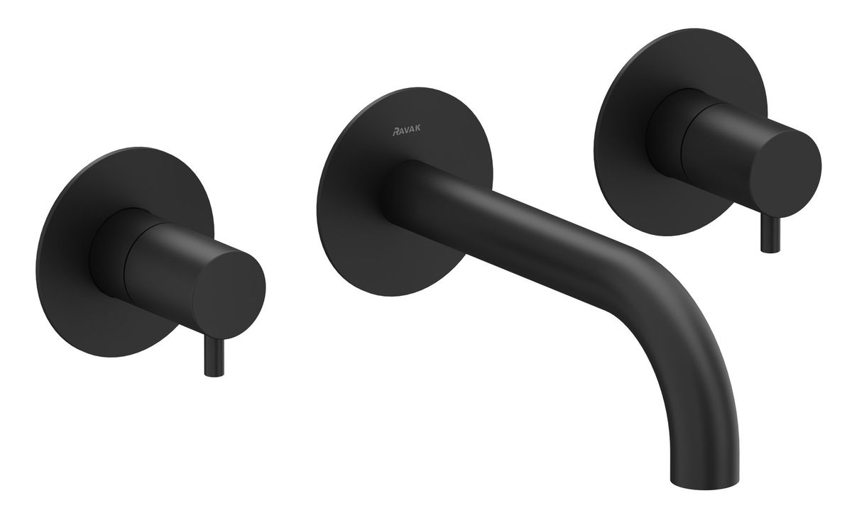 Potinkinis praustuvo maišytuvas Ravak Espirit , 3 dalių su korpusu, Black Matt X070276 Potinkinis praustuvo maišytuvas Ravak Espirit , 3 dalių su korpusu, Black Matt X070276