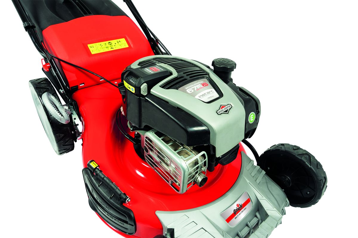Benzininė savaeigė vejapjovė Grizzly BRM 51-163/2 BSA InStart, 2640 W