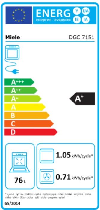 Įmontuojama garinė orkaitė Miele DGC 7151 OBSW, 12103650 Įmontuojama garinė orkaitė Miele DGC 7151 OBSW, 12103650