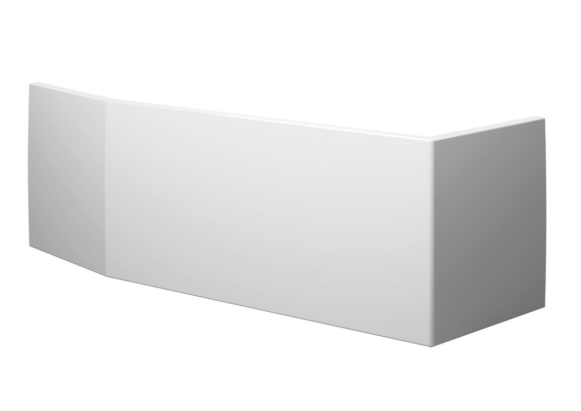 Priekinė apdailos plokštė voniai Riho Delta, 150 cm, balta, 209275