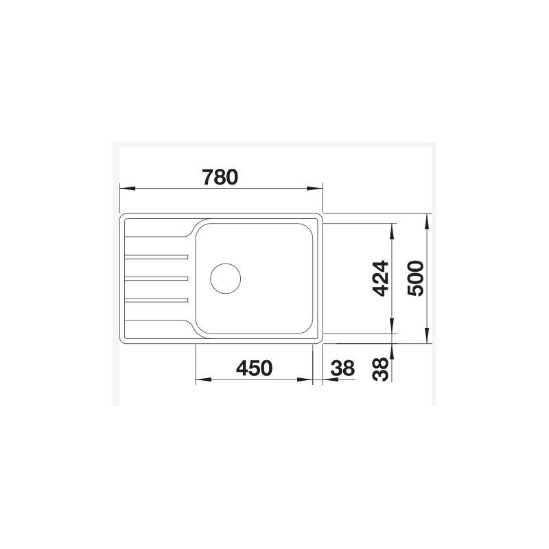 Plautuvė BLANCO LEMIS XL 6 S-IF Comfort 525111