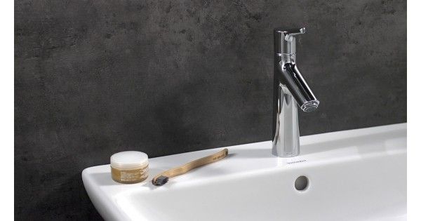 Maišytuvas praustuvui Hansgrohe TALIS S 100 su dugno vožtuvu, chromas 72020000