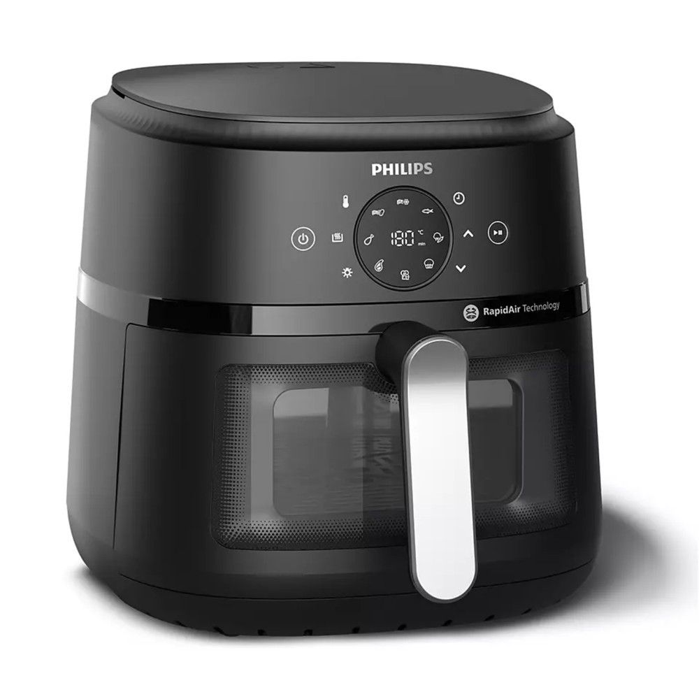 Karšto oro gruzdintuvė Philips 2000 Series NA231/00, 6,2l, juoda Karšto oro gruzdintuvė Philips 2000 Series NA231/00, 6,2l, juoda