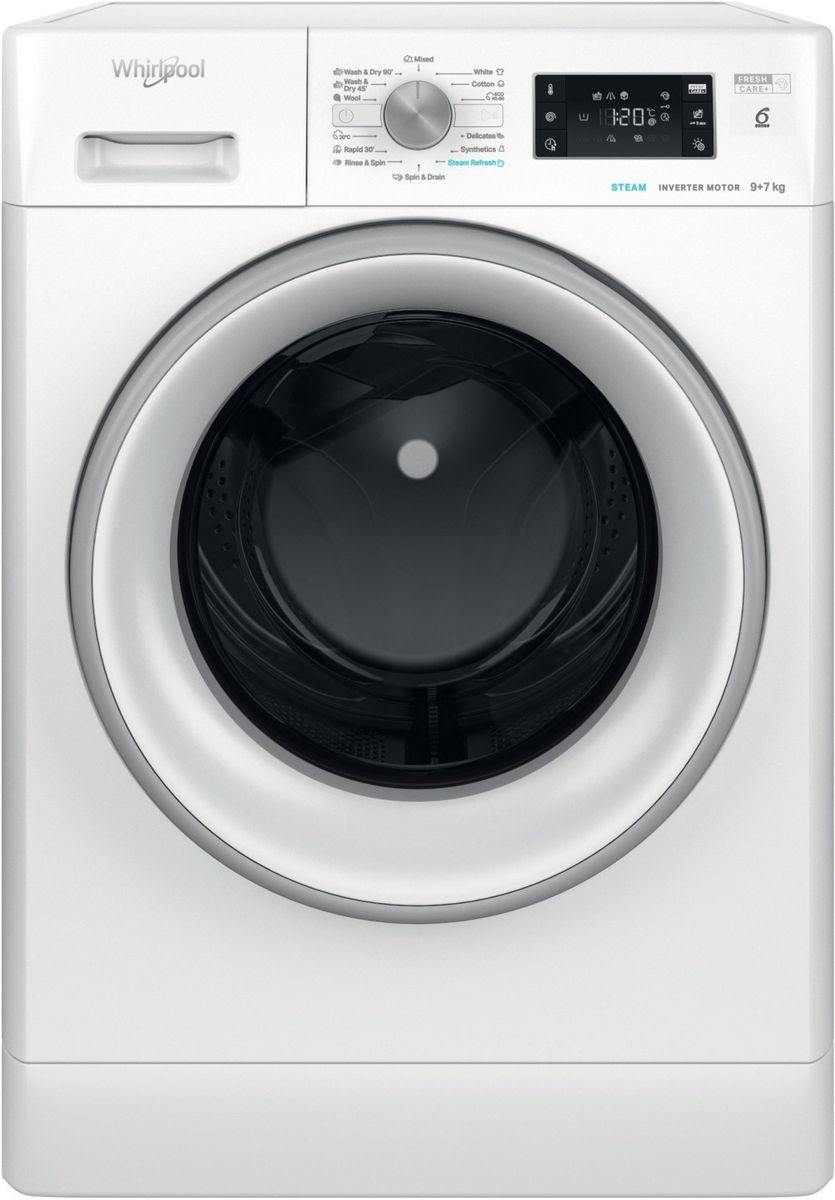 Skalbimo mašina Whirlpool FFWDB 976258 SV EE Skalbimo mašina Whirlpool FFWDB 976258 SV EE