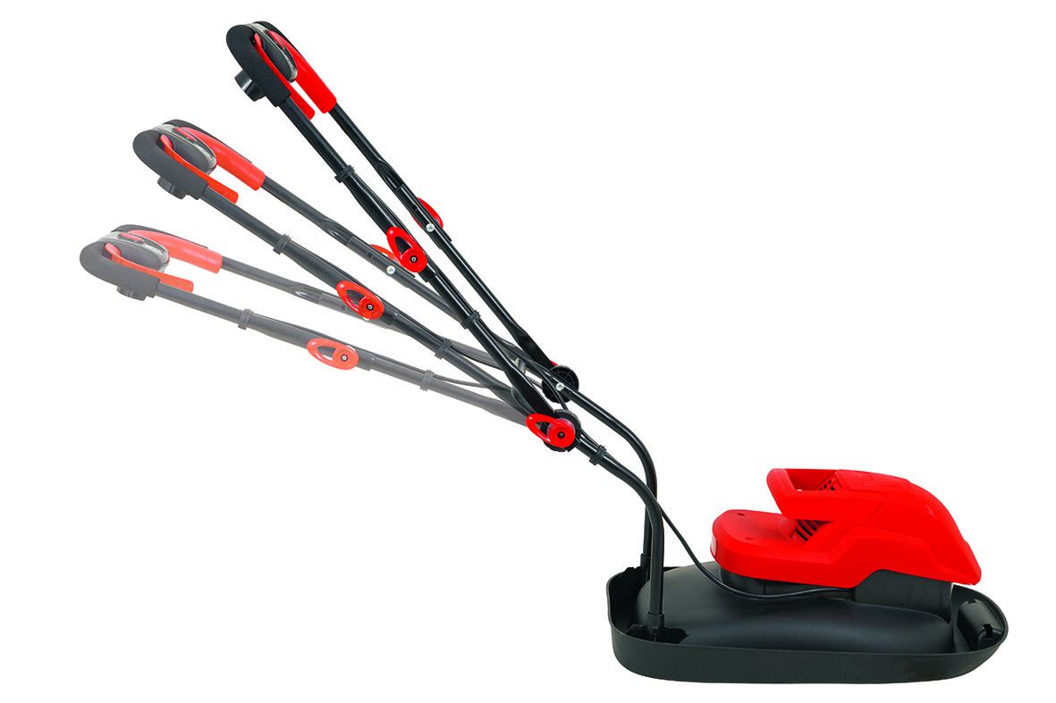 Elektrinė sklendžianti vejapjovė Grizzly ERM 1600-34 L, 1600 W