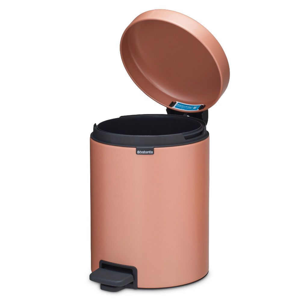 Šiukšlių dėžė Brabantia NewIcon 5L, Warm Copper, 255267