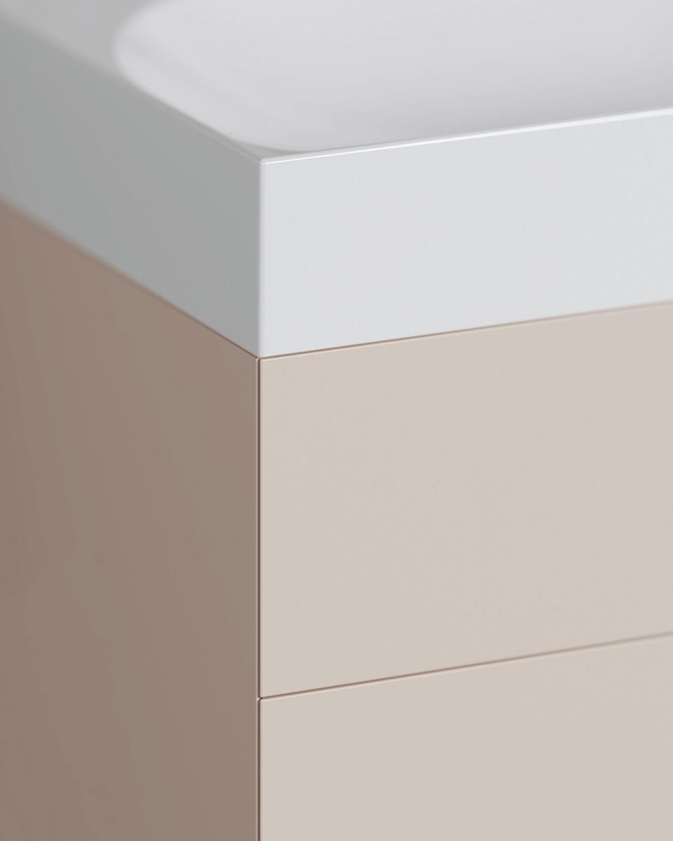 Spintelė po praustuvu Ravak SD Lite 80 K Alabaster Pink X000001878