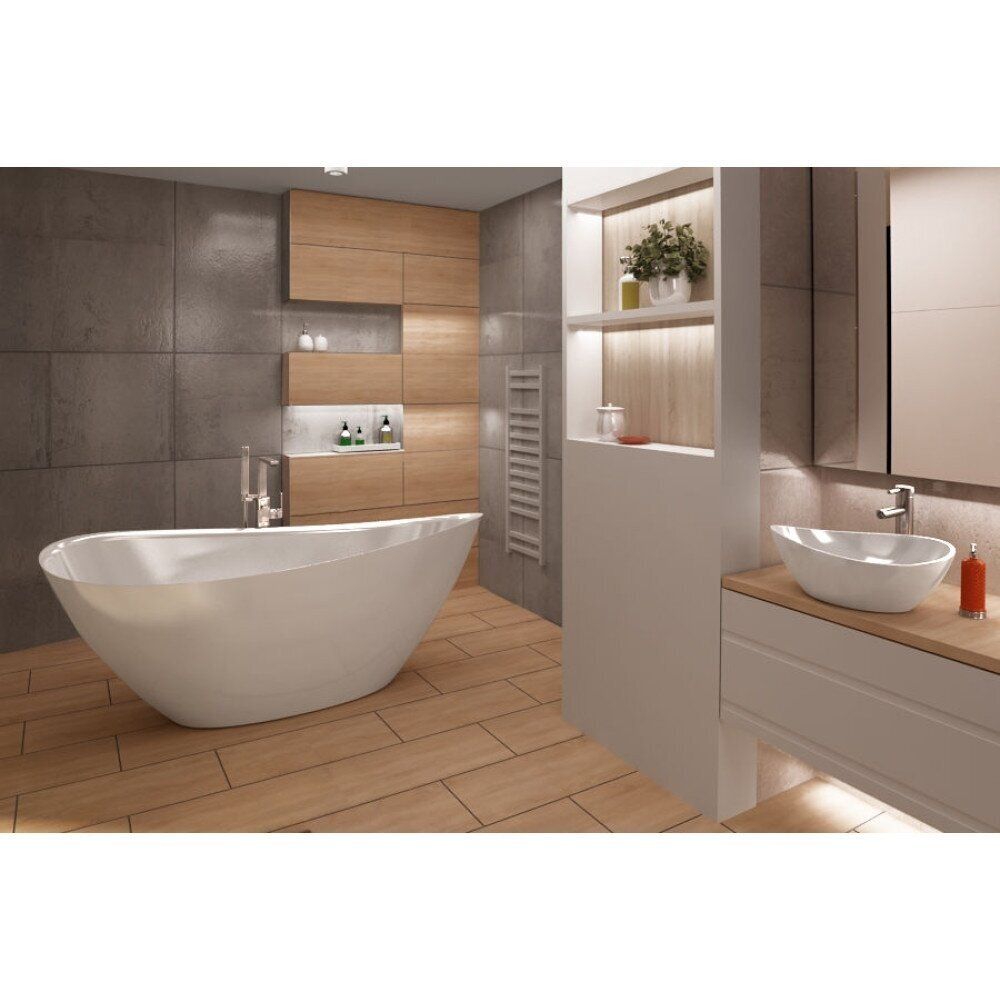 Lieto akmens vonia Bathesa Elega 170 x 75 cm