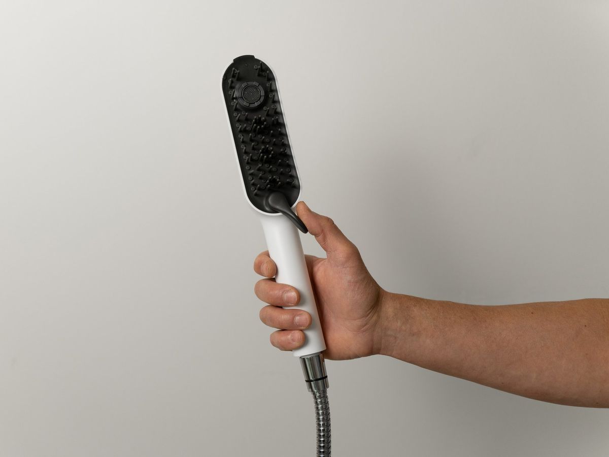 Rankinis dušas šunims, 4 funkcijos, Ravak 949.10WHM baltas matinis, X07P1478