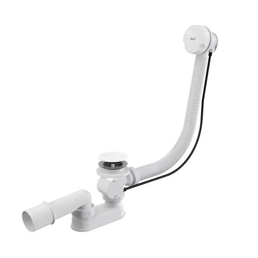 Sifonas voniai Alcaplast 80 cm, baltas