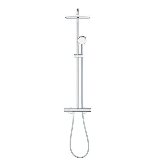 Grohe Tempesta Cosmopolitan 250 termostatinė, virštinkinė dušo sistema, chromas, 26670000