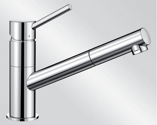 Plautuvės maišytuvas BLANCO KANO-S chrom HD