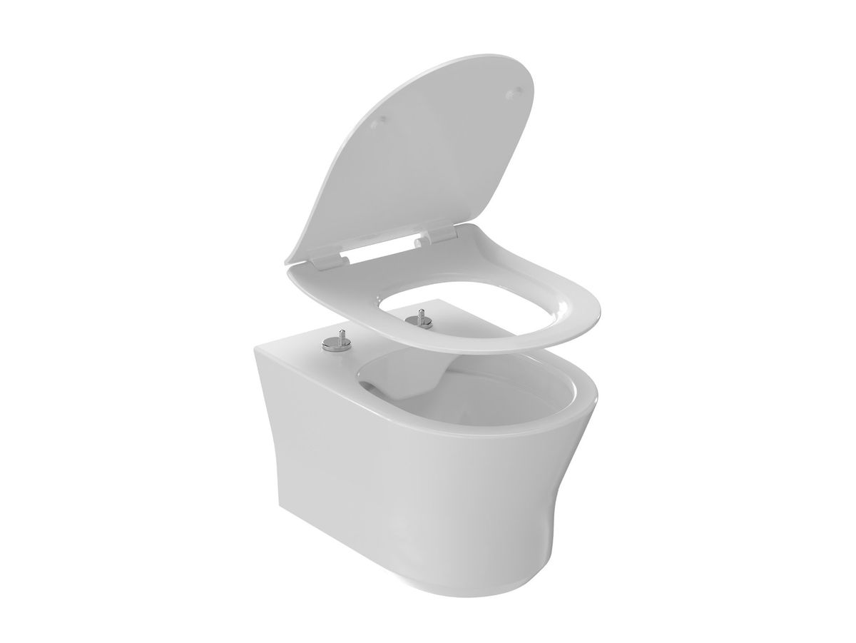Pakabinamas WC Ravak Ypsilon RimOff, baltas, X01959