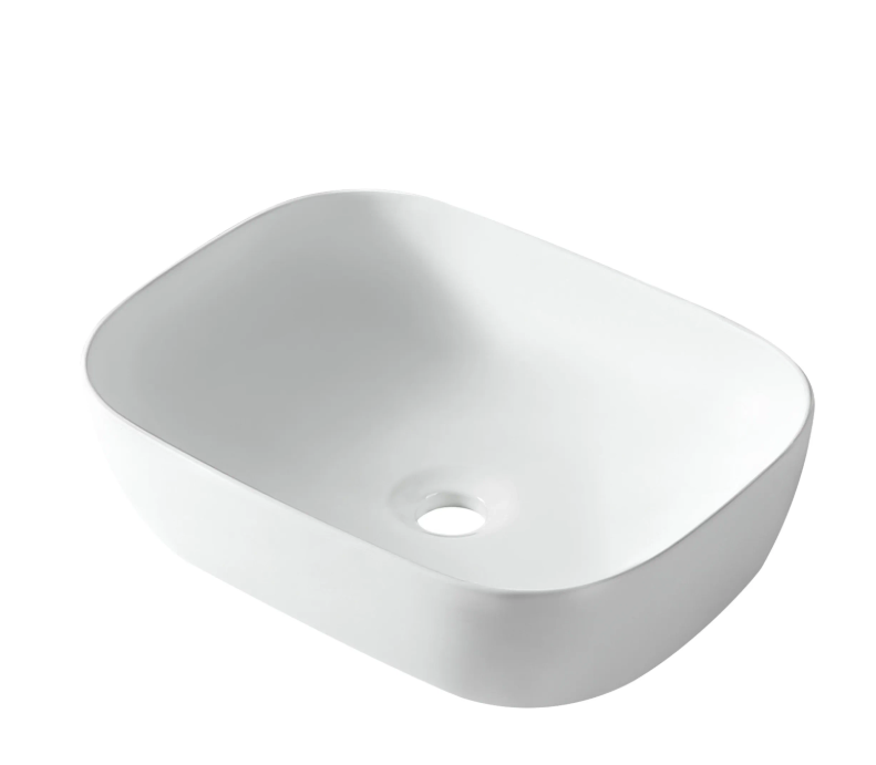 Keraminis praustuvas Balneo VIONA 470x330 mm, baltas blizgus I01020102-08 Keraminis praustuvas Balneo VIONA 470x330 mm, baltas blizgus I01020102-08