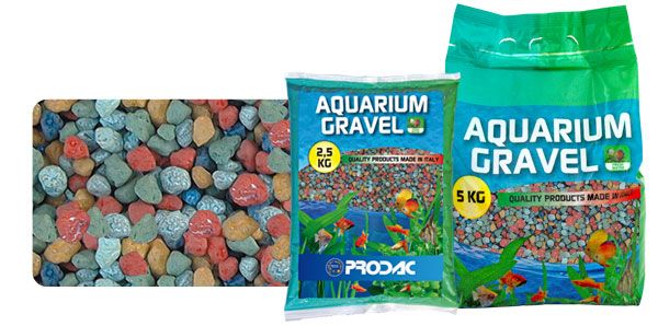 PRODAC Gruntas akvariumui spalvota keramika 2-3mm 2.5kg, Q10