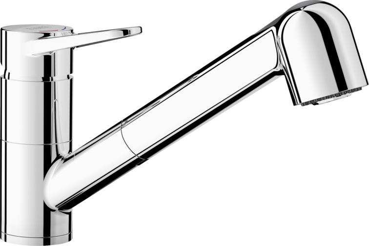 Plautuvės maišytuvas BLANCO WEGA-S II chrom HD